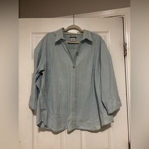 Columbia Light Blue Women's Top